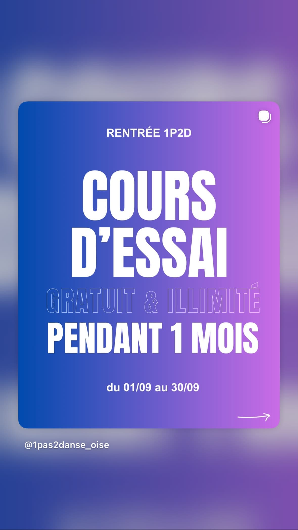 Cours d'essai gratuit