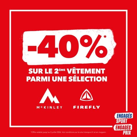 -40% sur le 2ᵉ