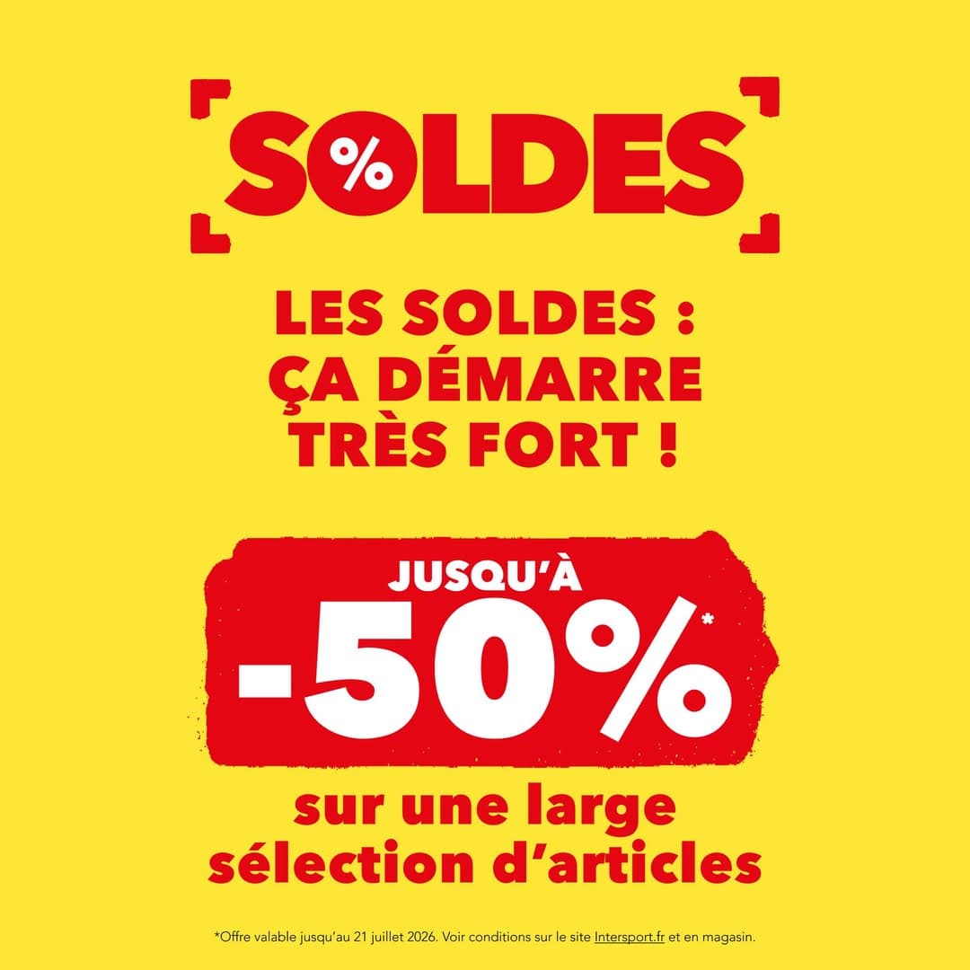 Soldes jusqu'à -50%