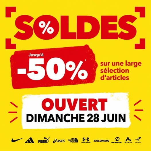 Soldes ouverture dimanche