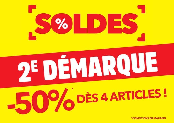 2ᵉ démarque des soldes