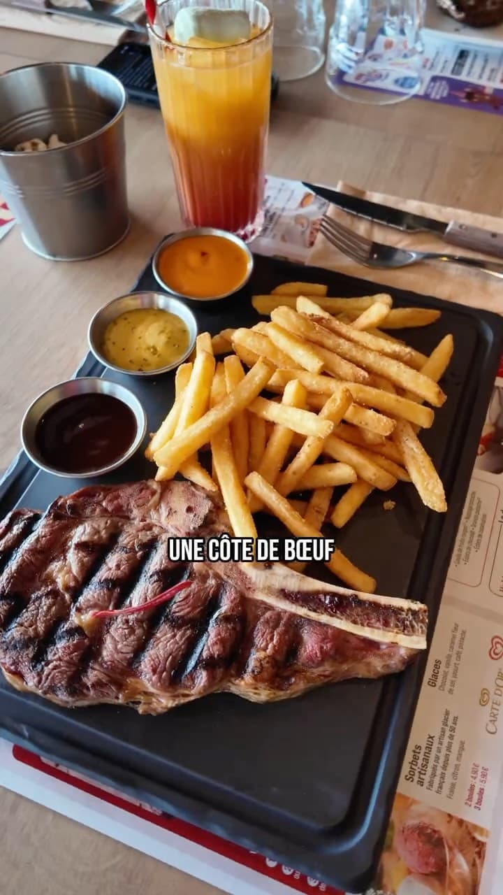 Côte de bœuf exceptionnelle