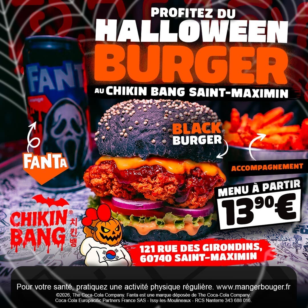 Menu Halloween terrifiant