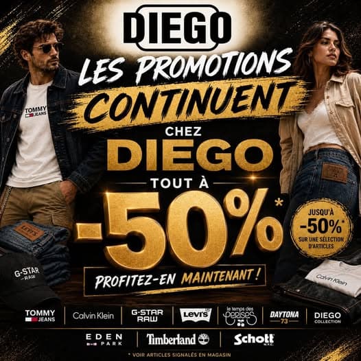 Promotion jusqu'à -50%
