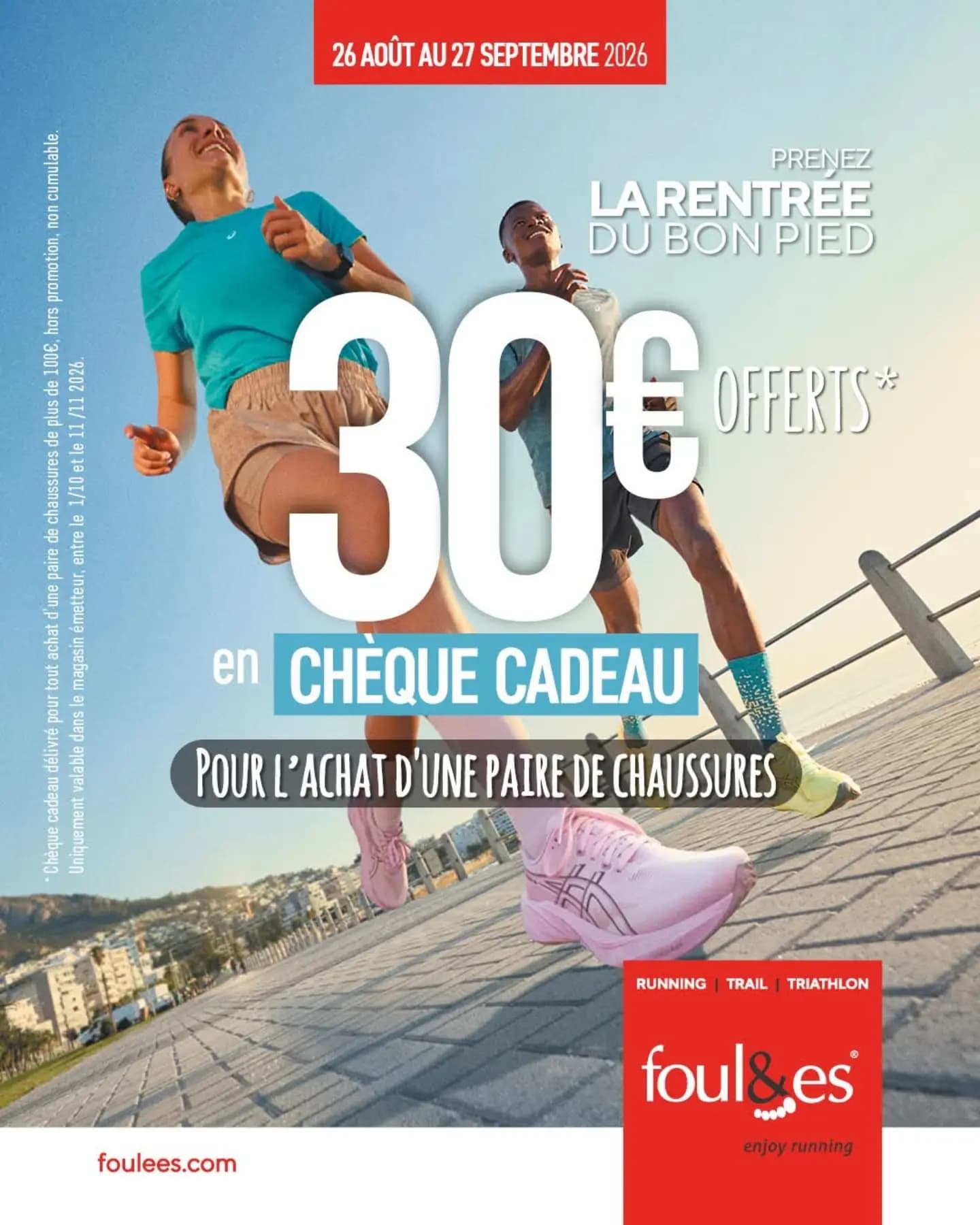 30€ offerts en bon
