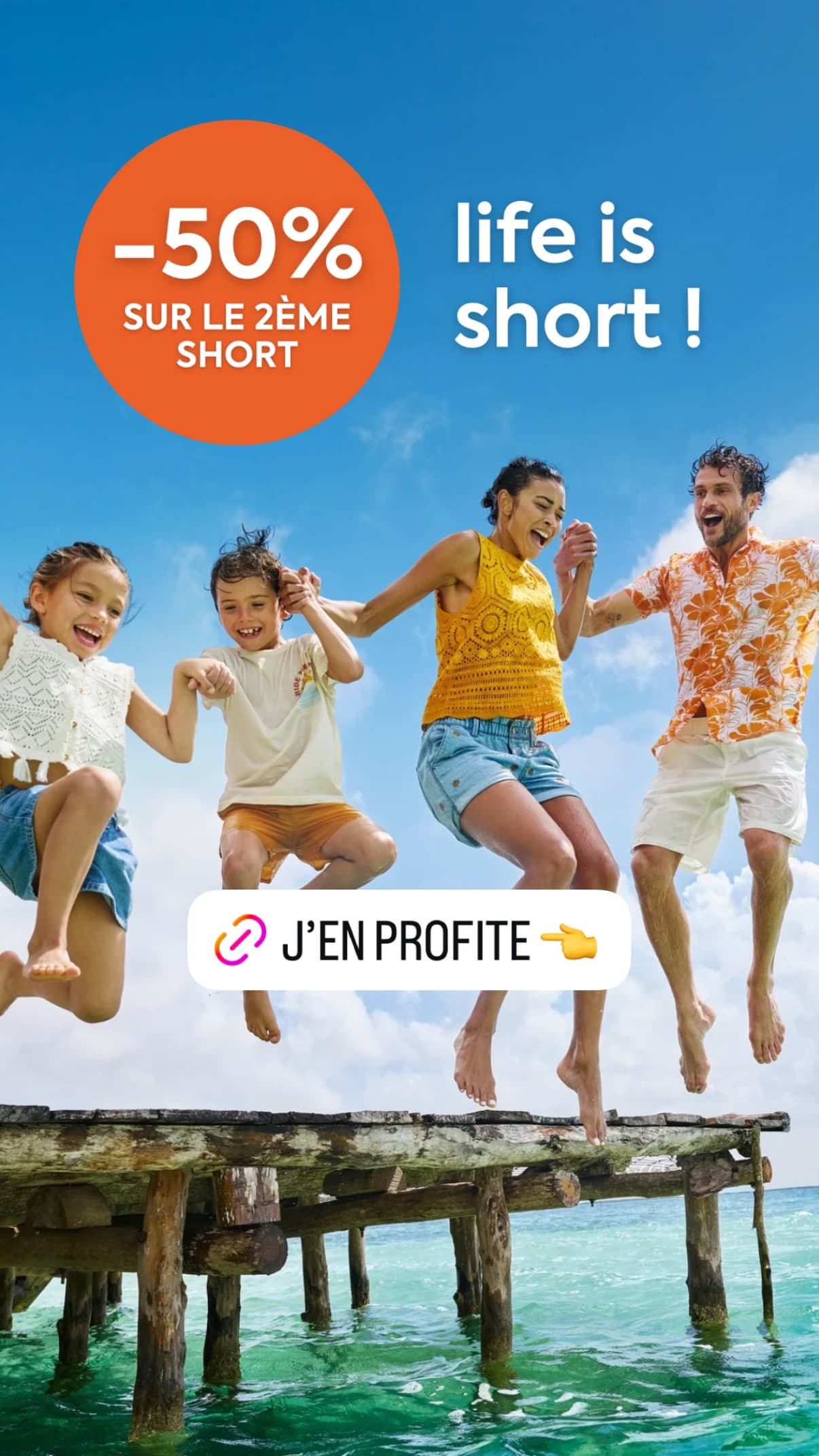 Offre shorts été