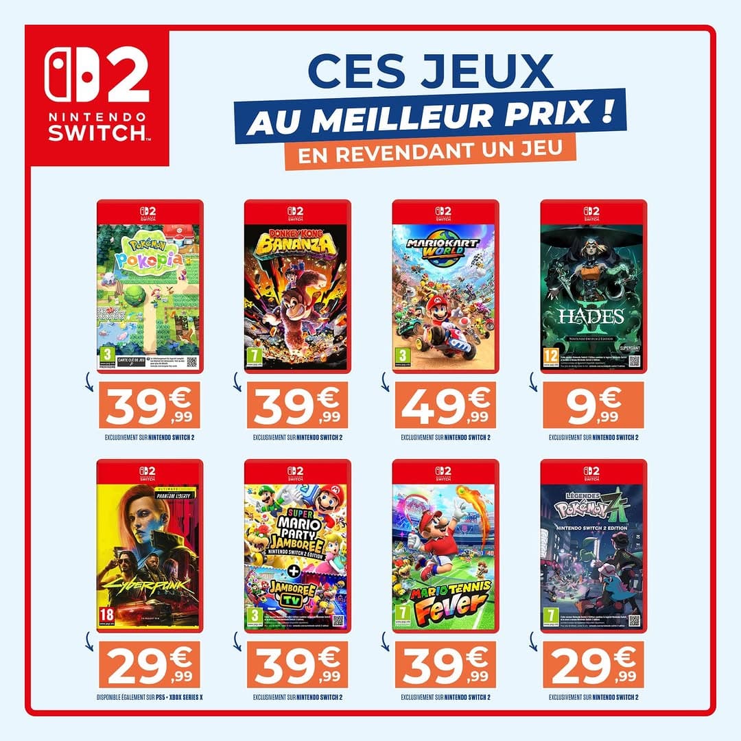 Reprise boostée Switch 2
