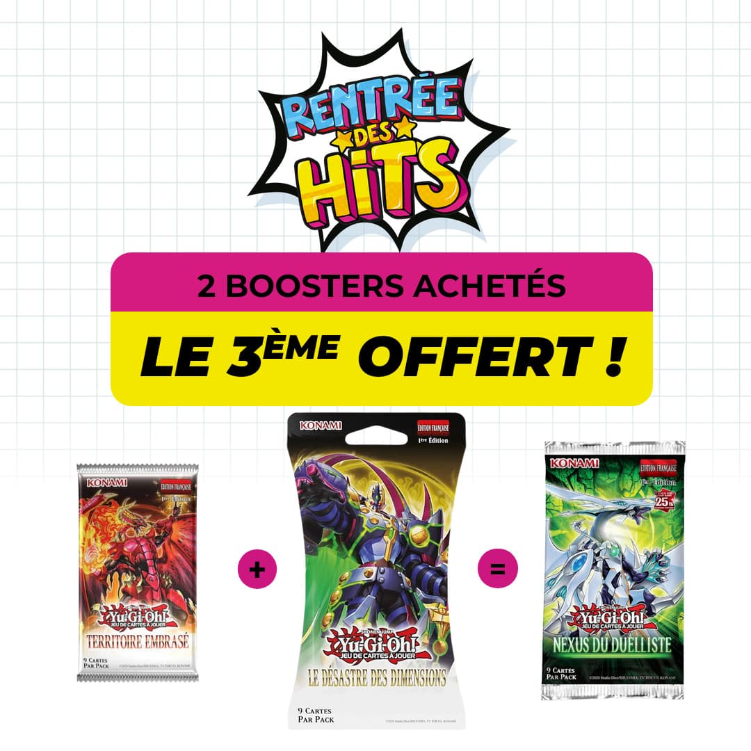 Offre boosters Yu-Gi-Oh!