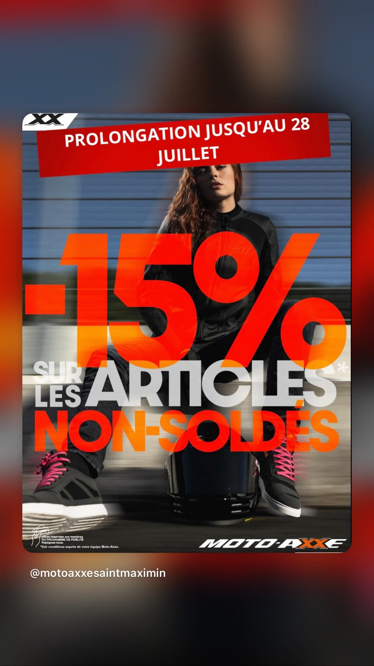 Soldes prolongées jusqu'au 28