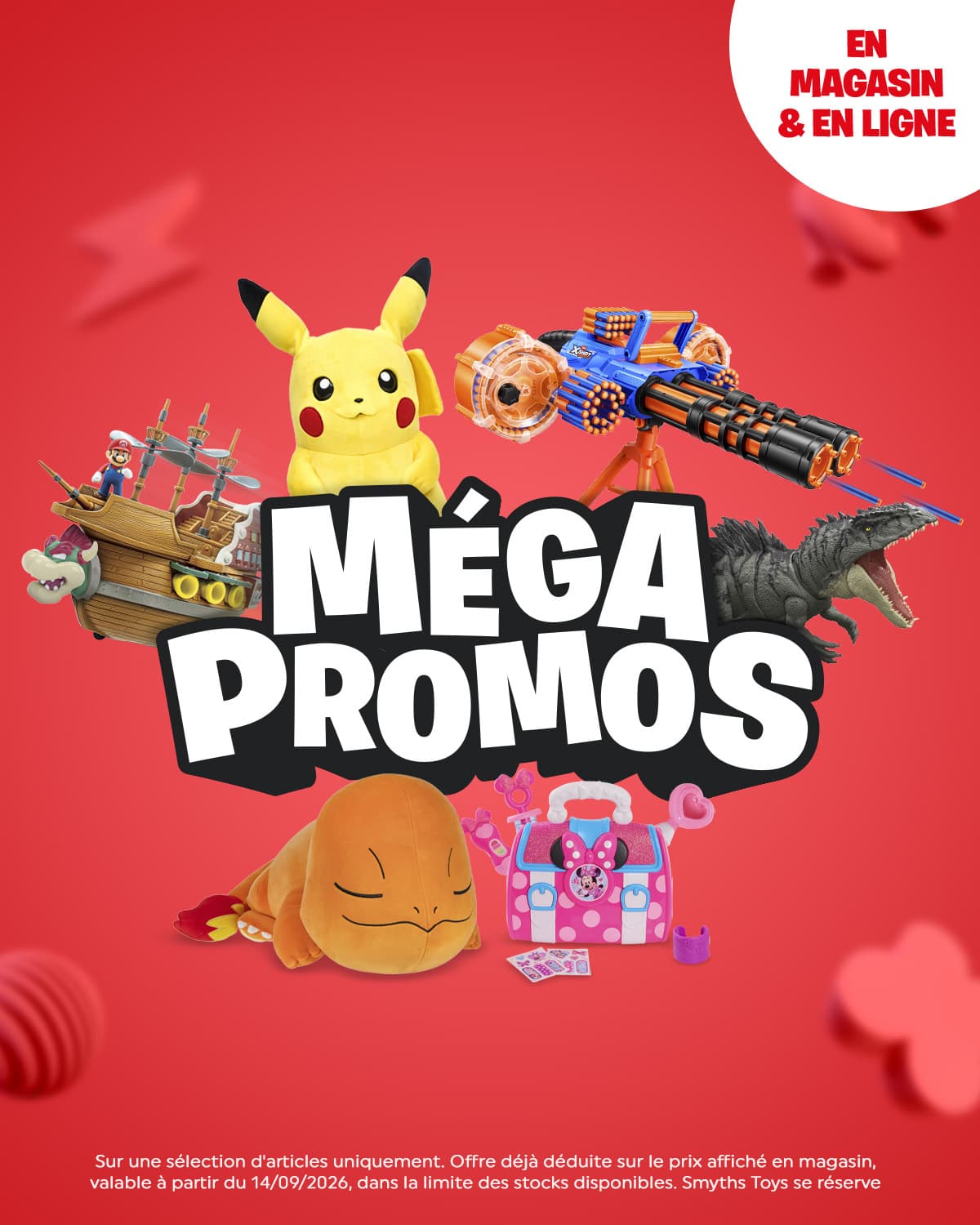 Méga promos jouets