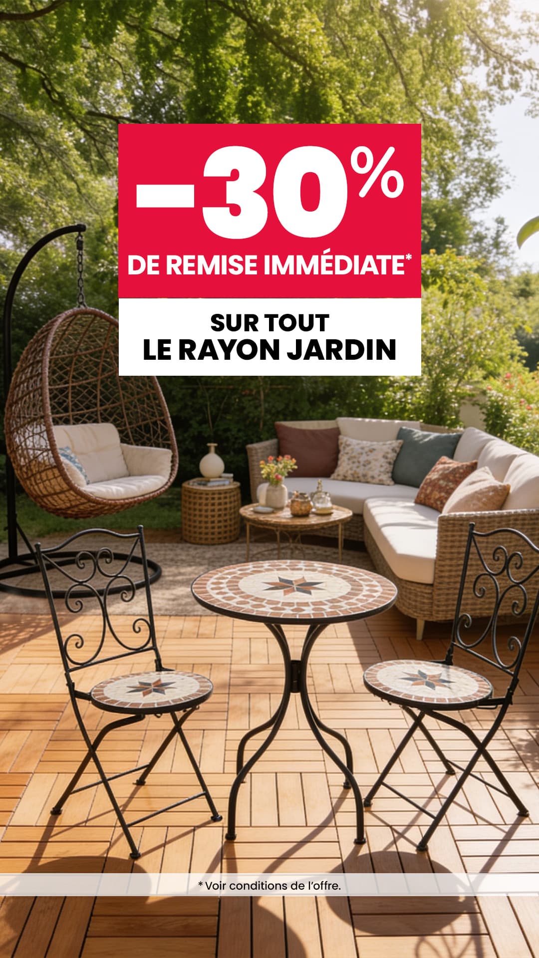 Offre Jardin