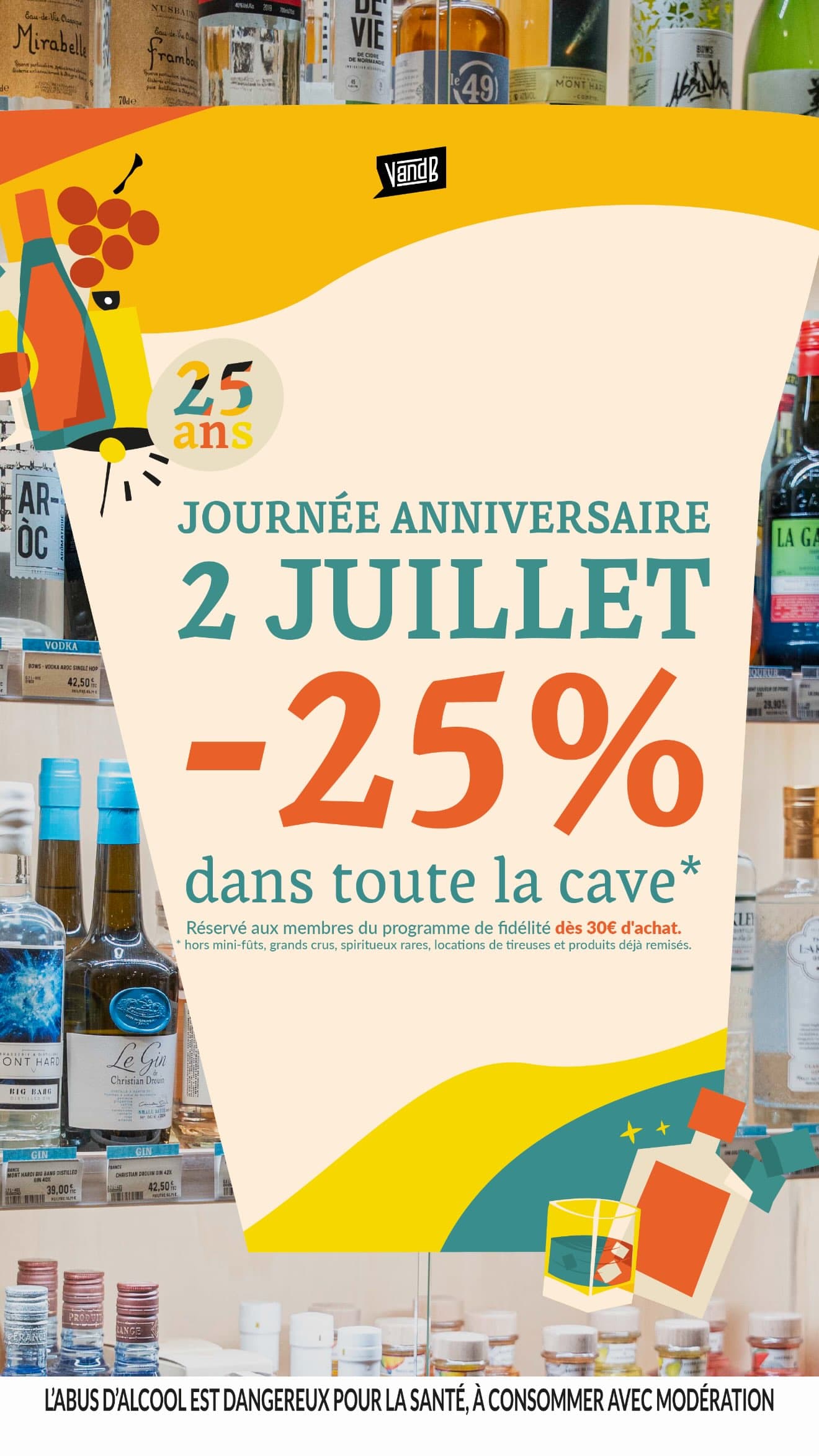 Anniversaire 25 ans