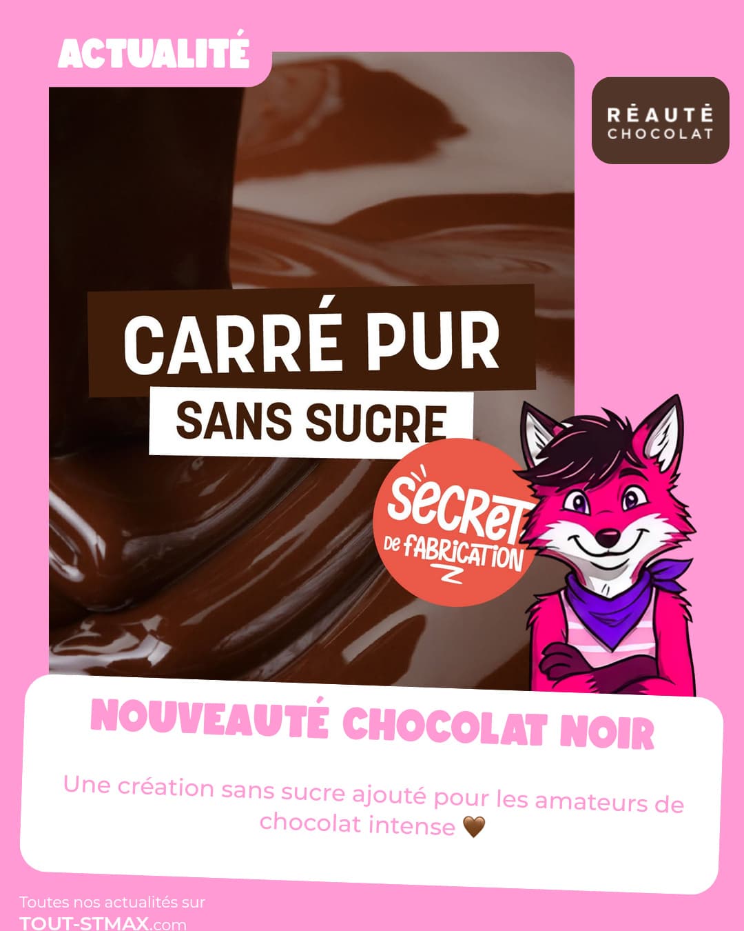 Nouveauté chocolat noir