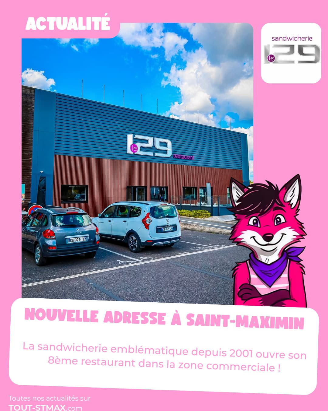 Nouvelle adresse à Saint-Maximin