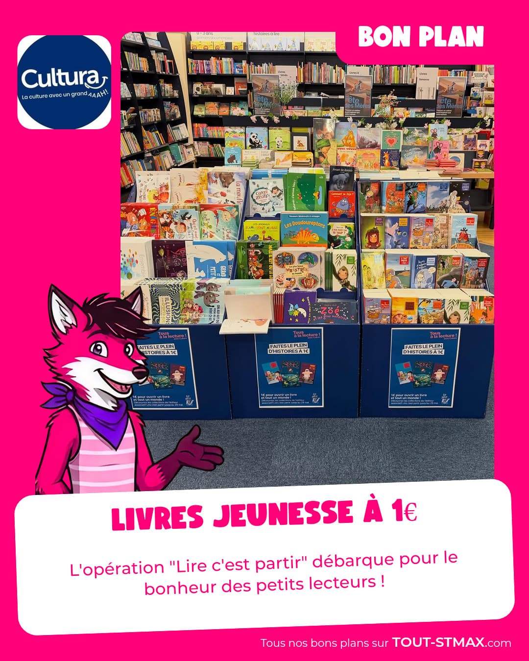 Livres jeunesse à 1€