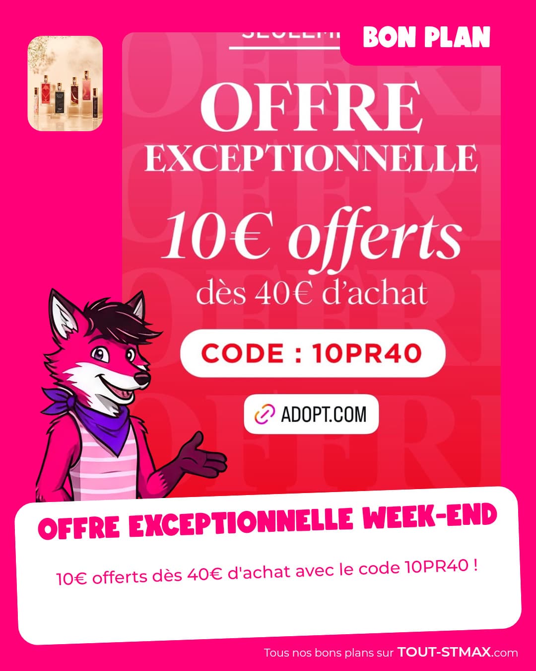 Offre exceptionnelle week-end