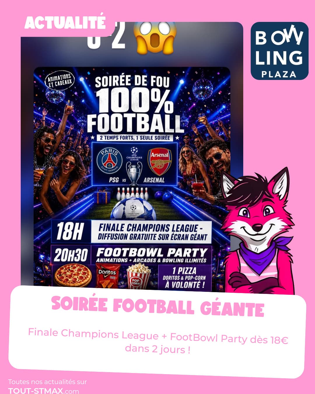 Soirée Football Géante