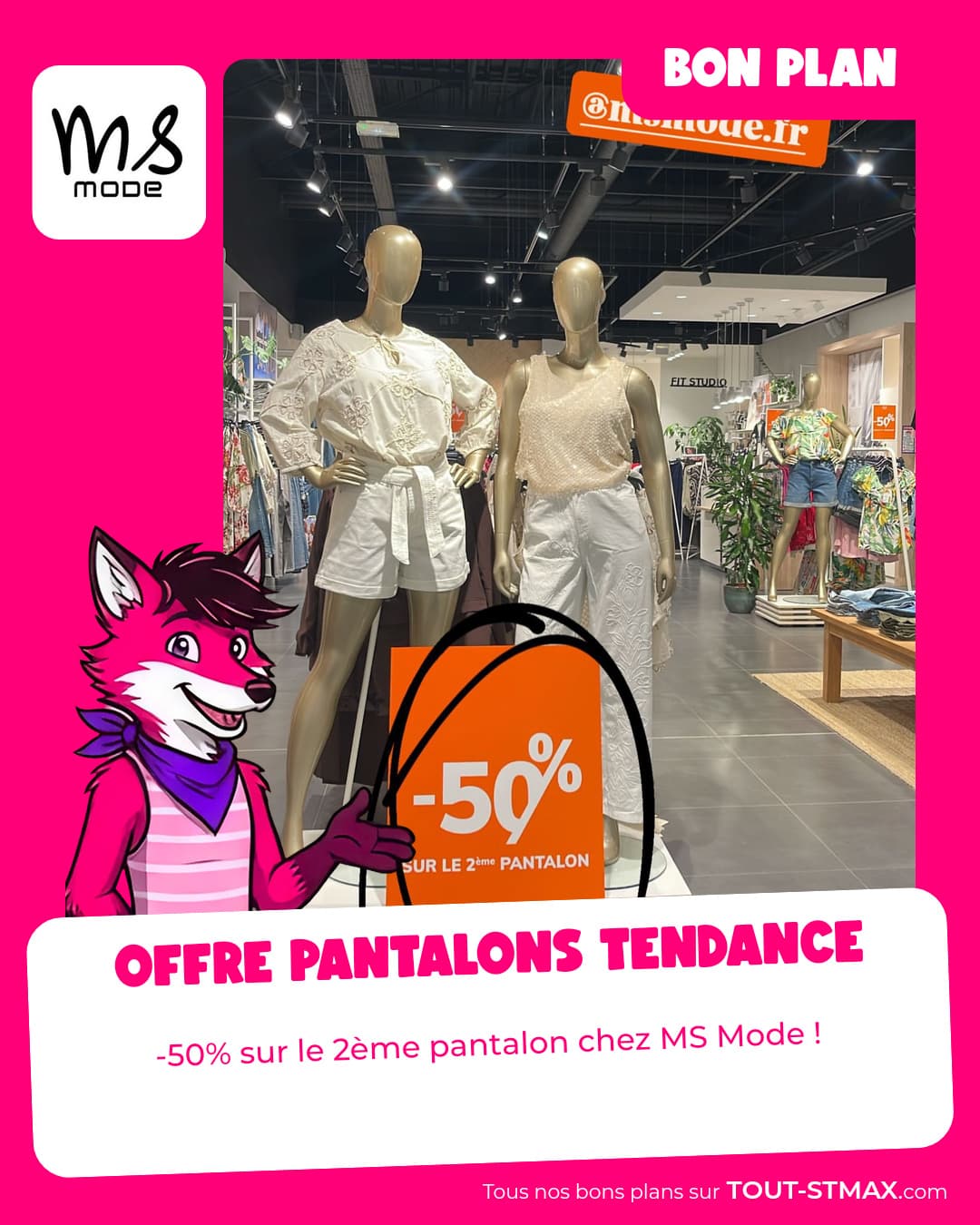 Offre pantalons tendance