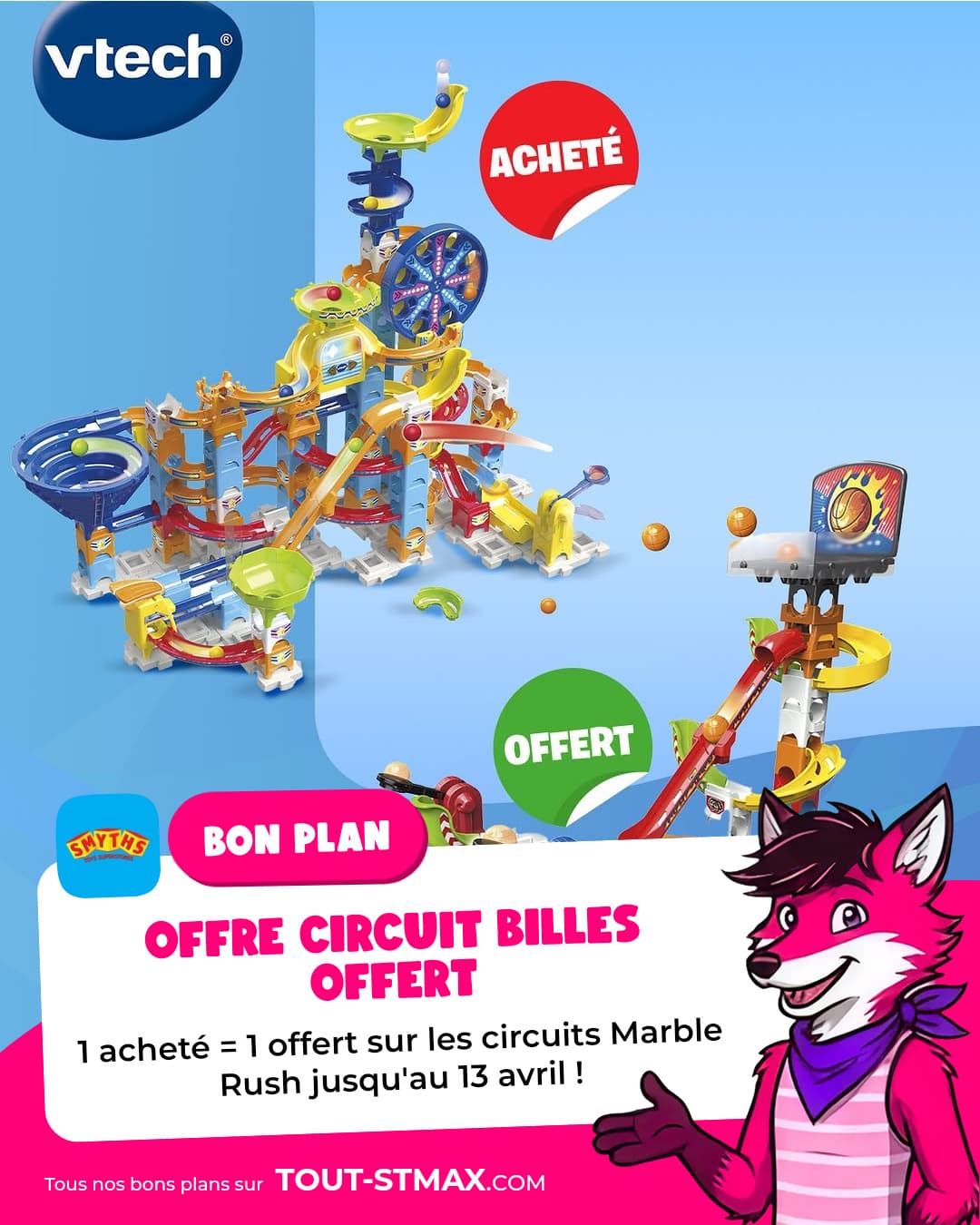 Offre circuit billes offert