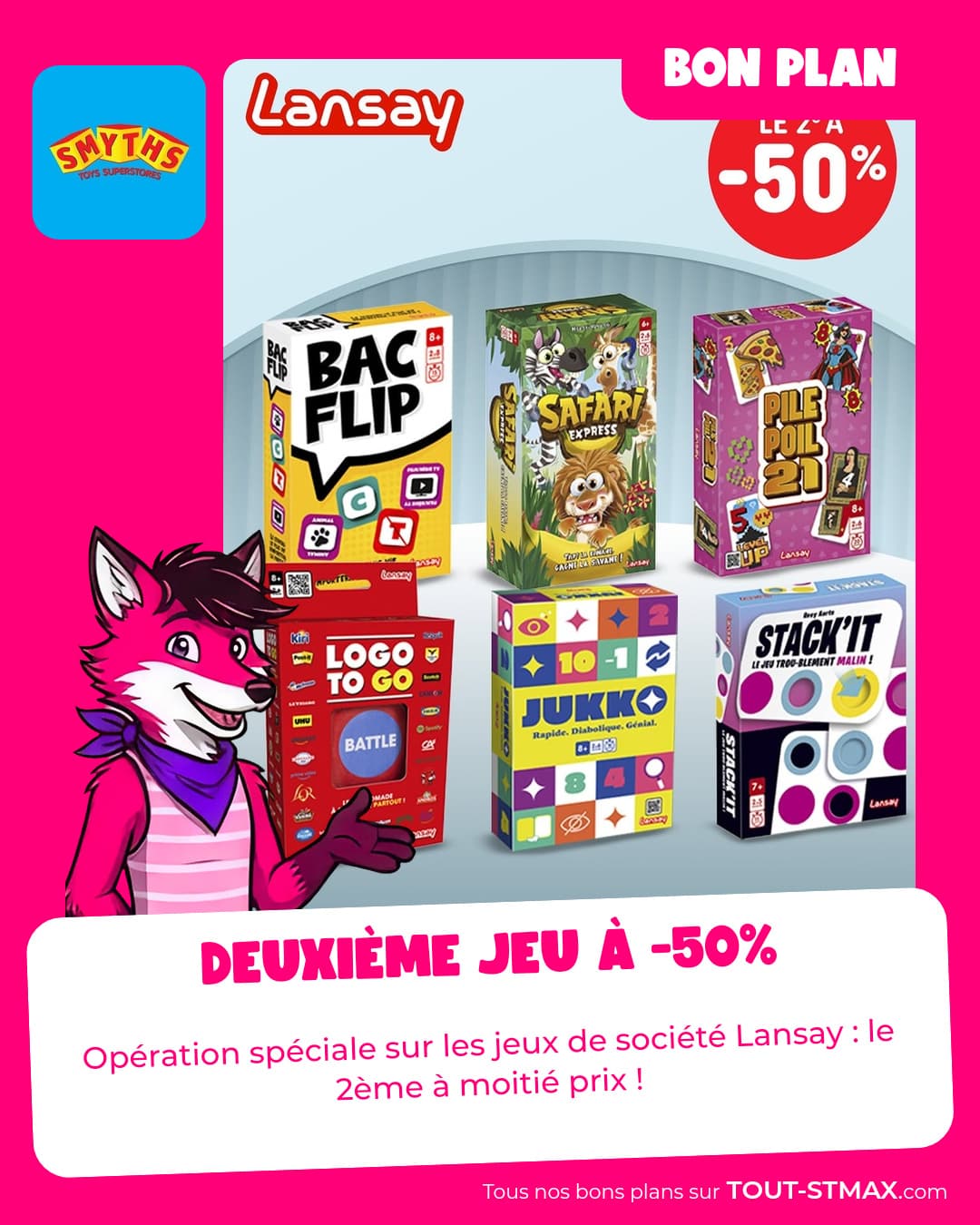 Deuxième jeu à -50%