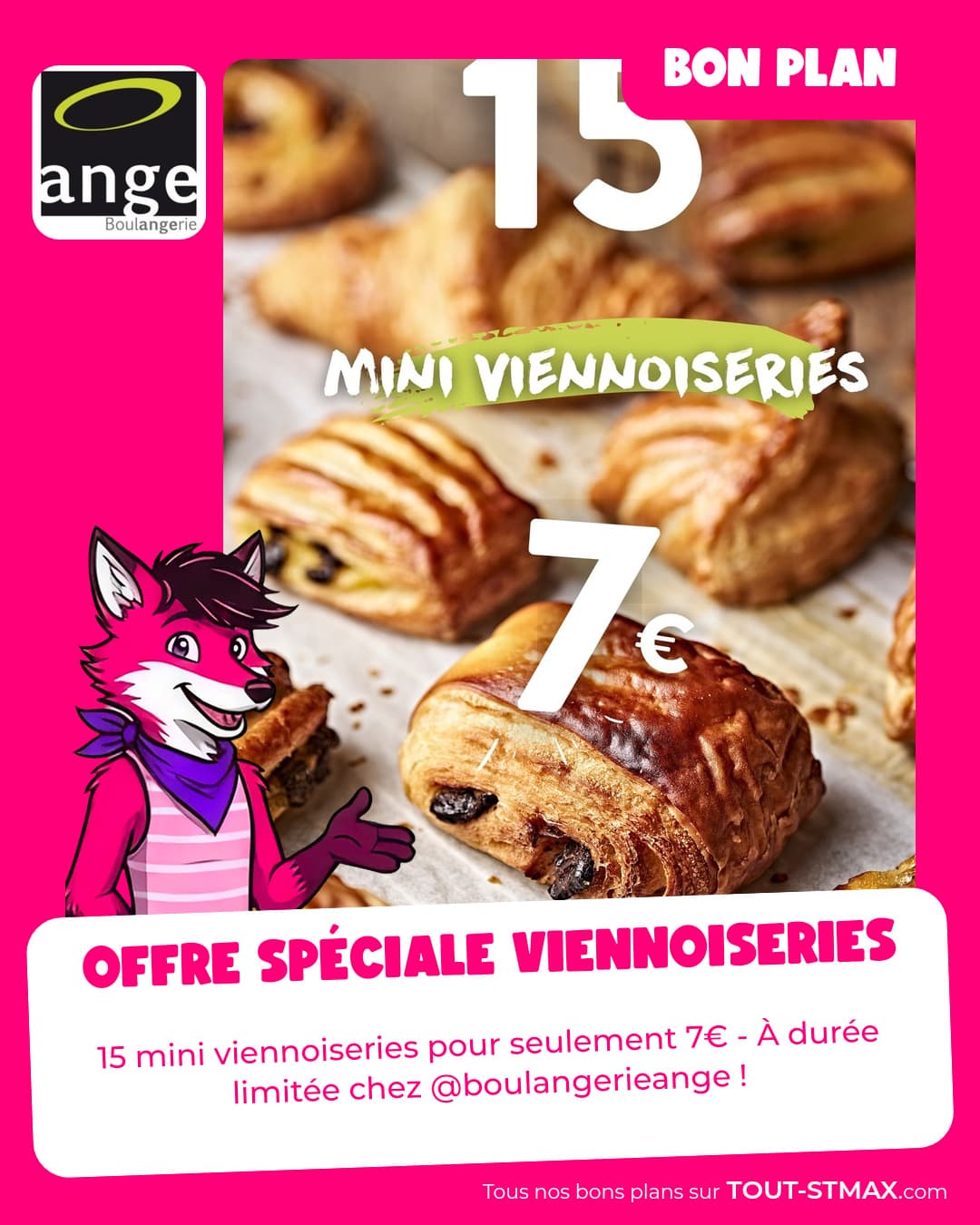Offre spéciale viennoiseries