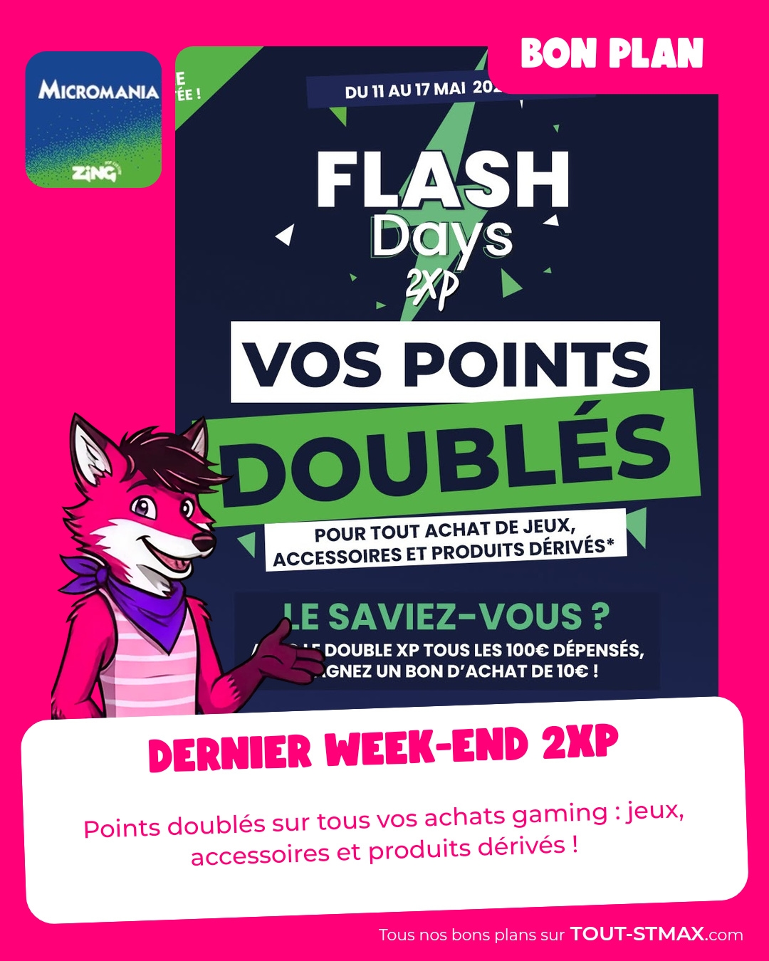 Dernier week-end 2XP