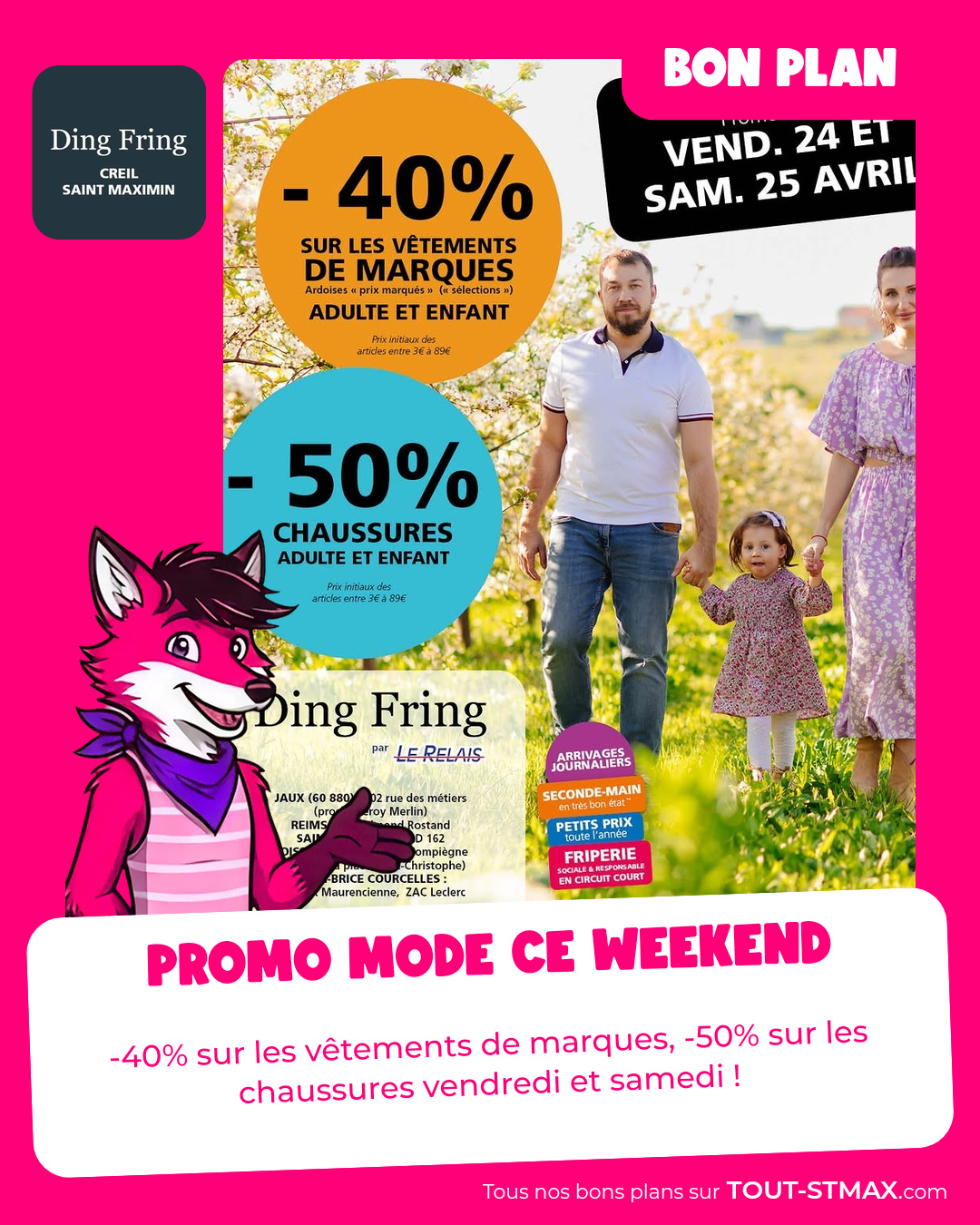 Promo mode ce weekend
