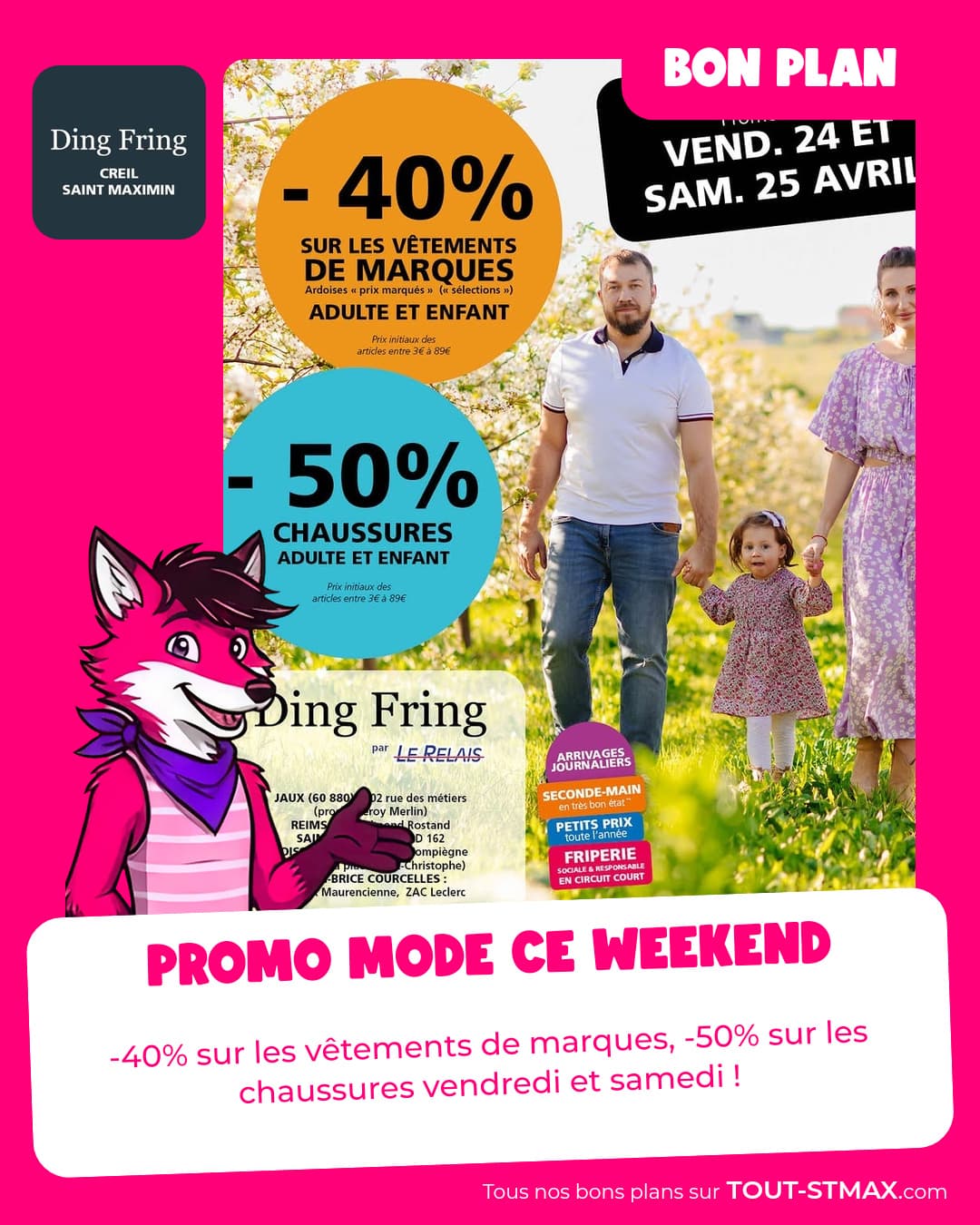 Promo mode ce weekend