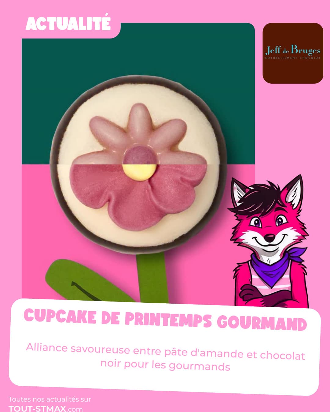 Cupcake de Printemps gourmand