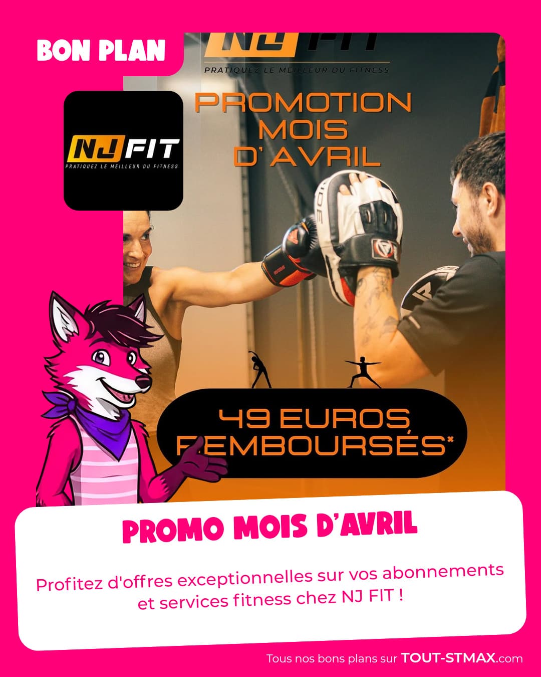 Promo mois d'avril