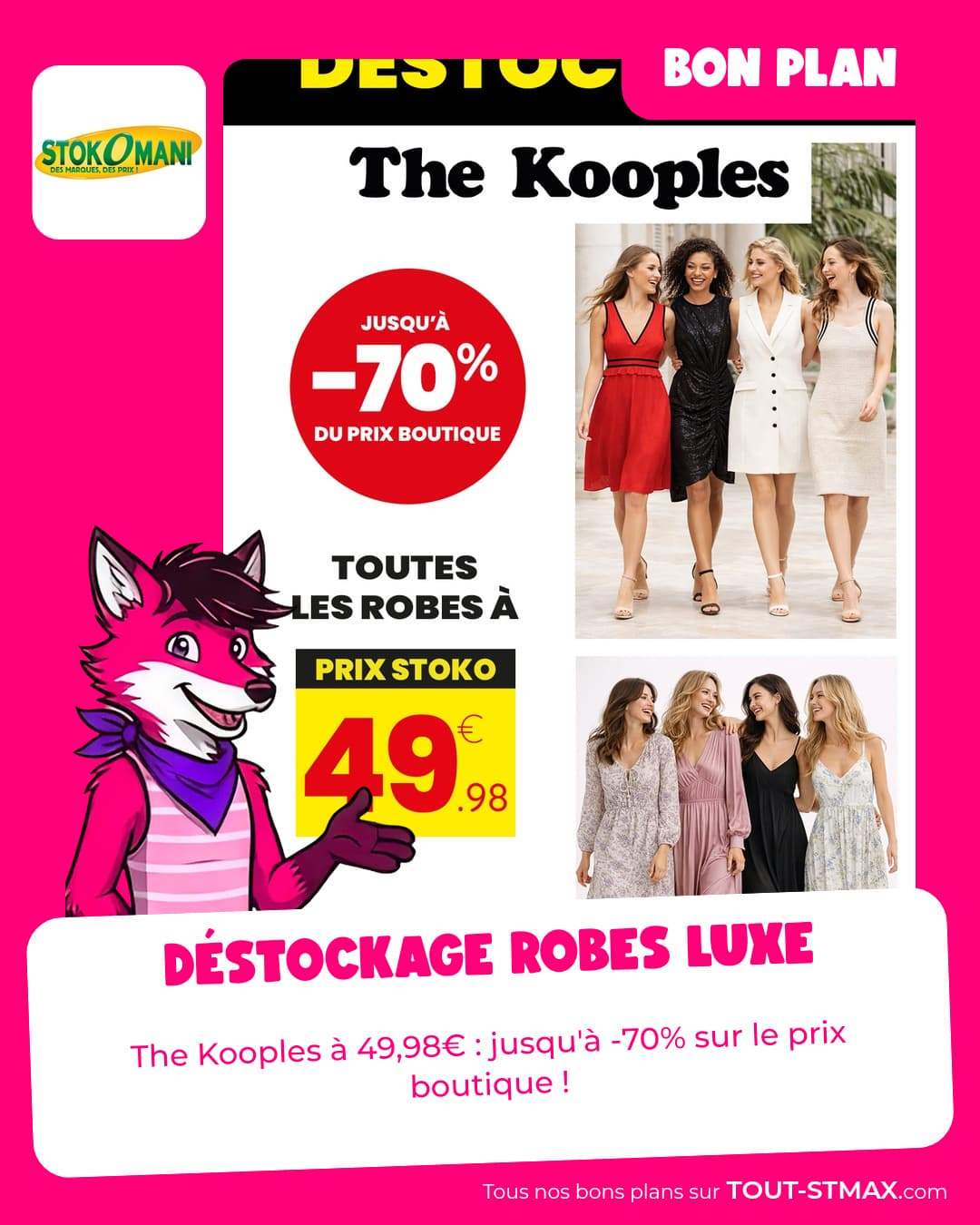Déstockage robes luxe