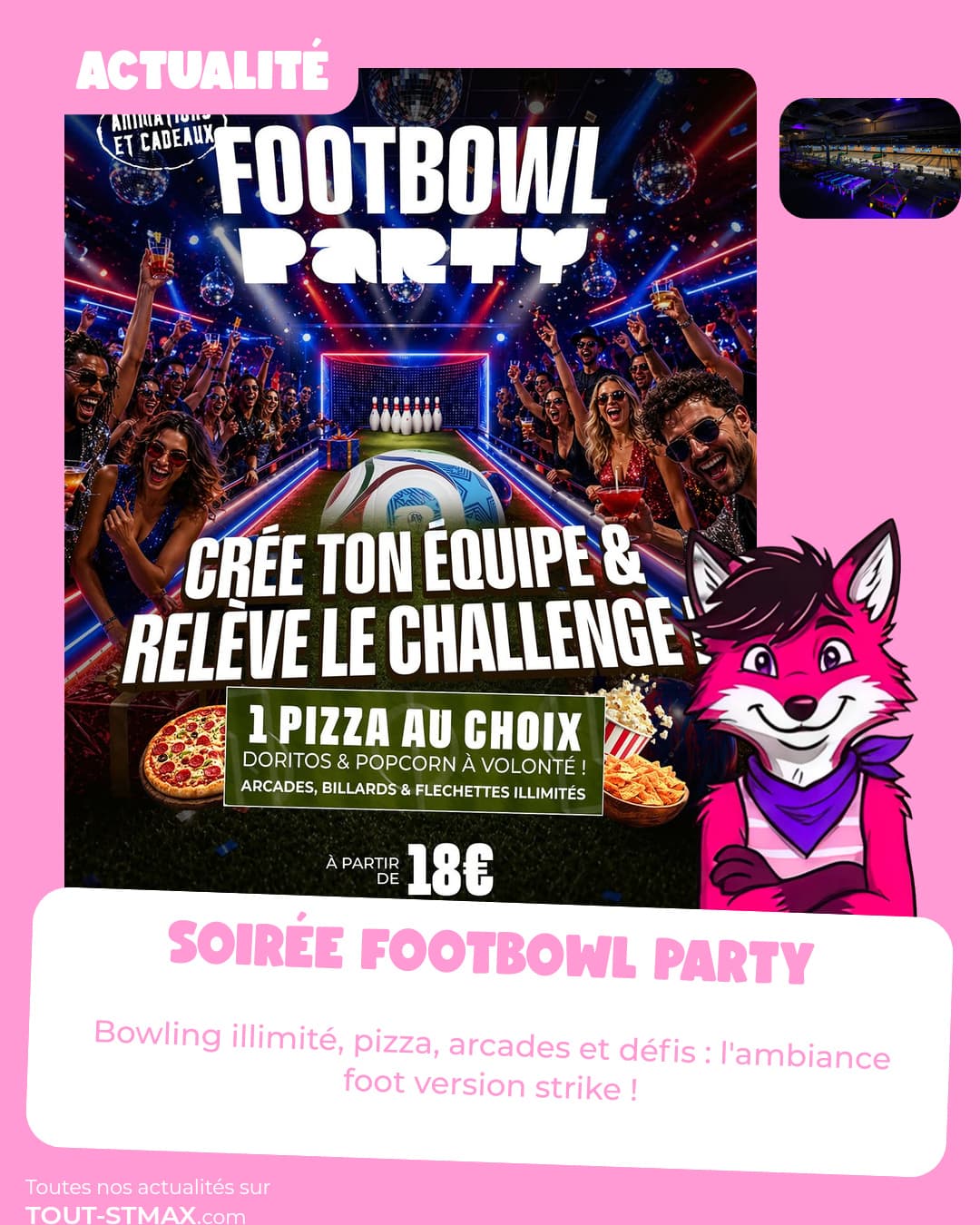 Soirée FootBowl Party