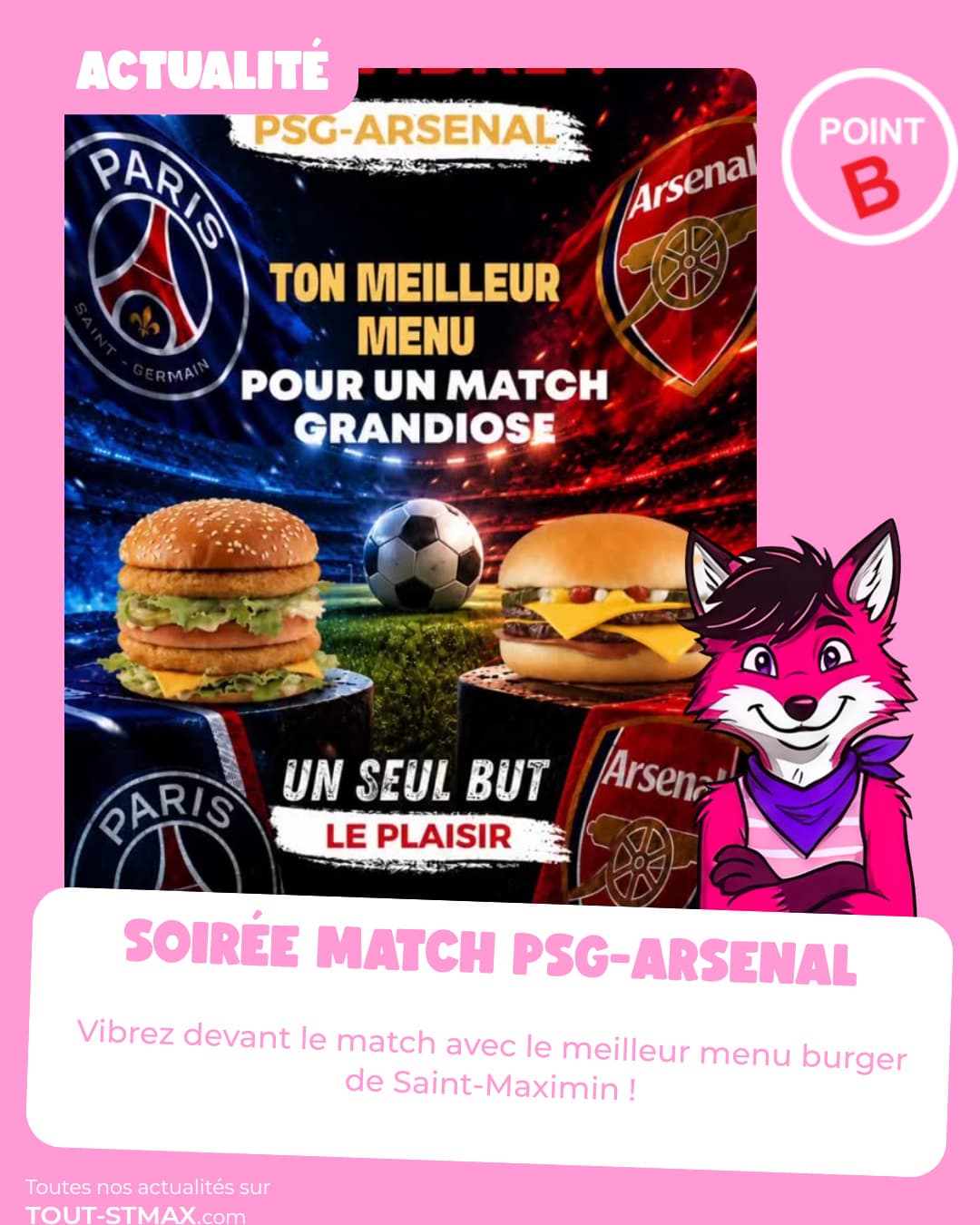 Soirée match PSG-Arsenal