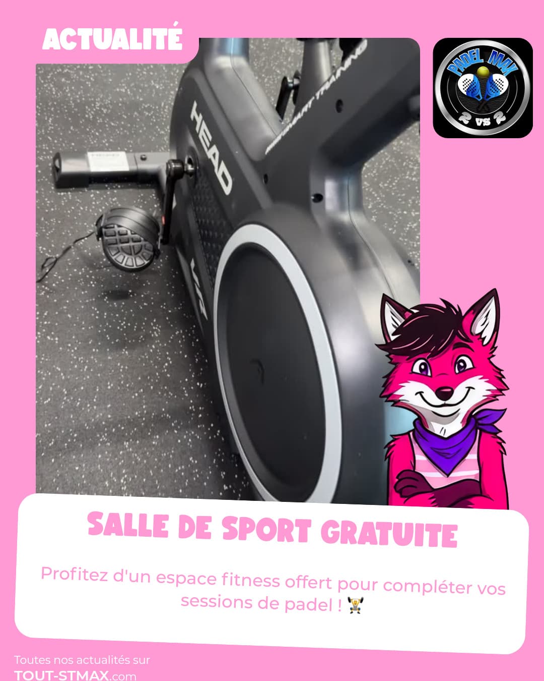 Salle de sport gratuite