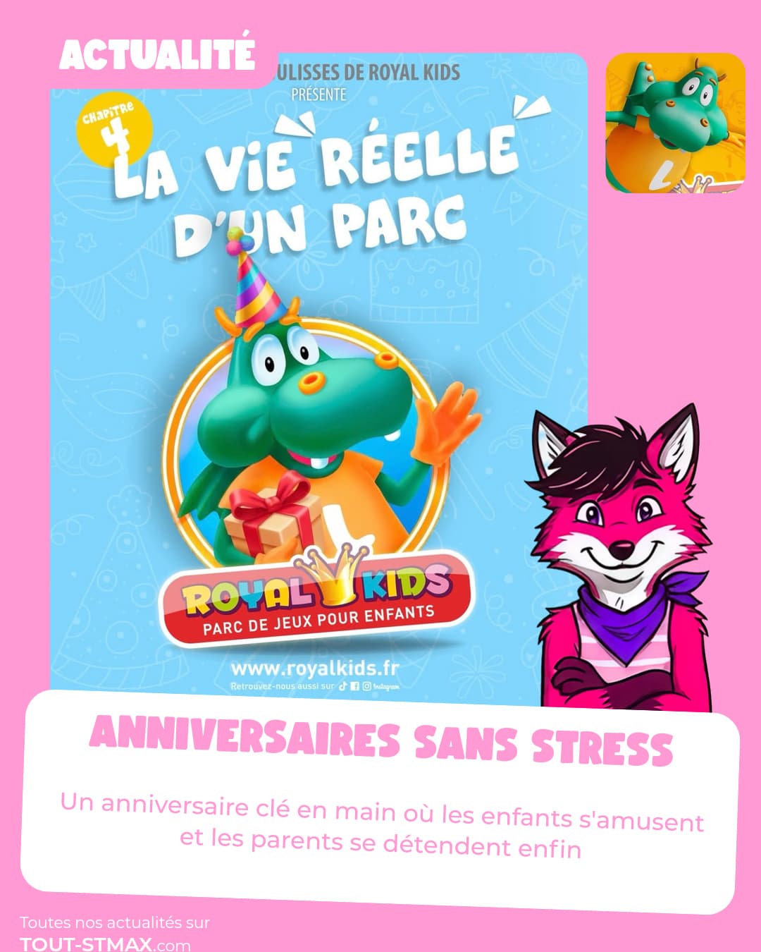 Anniversaires sans stress