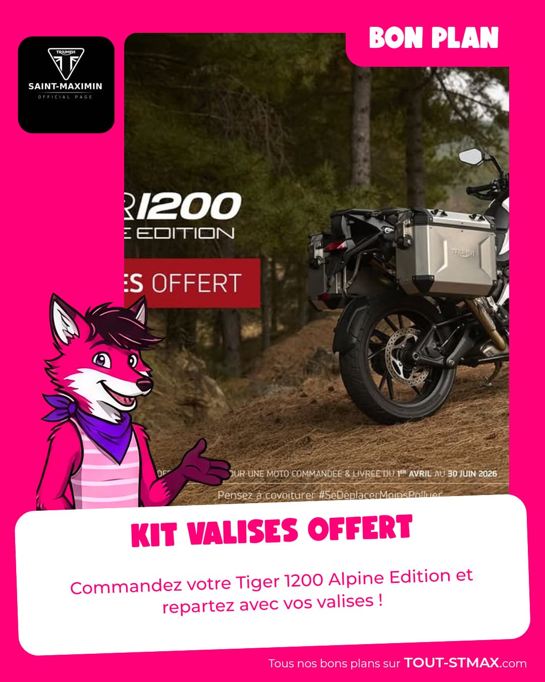 Kit valises offert