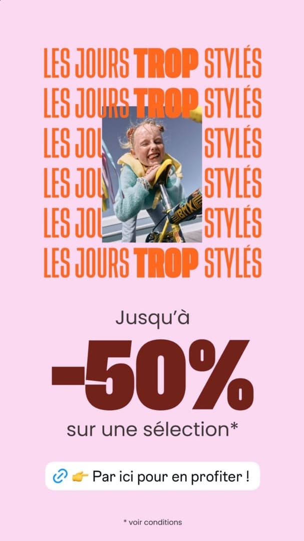 Tape à l'œil : jusqu'à -50% sur une sélection