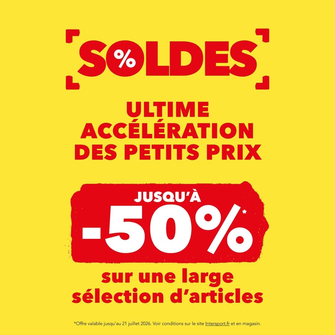 Dernière ligne droite soldée