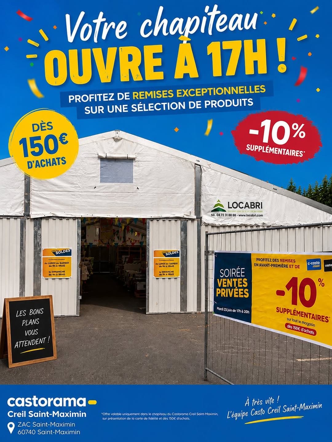 Soirée ventes privées exceptionnelle