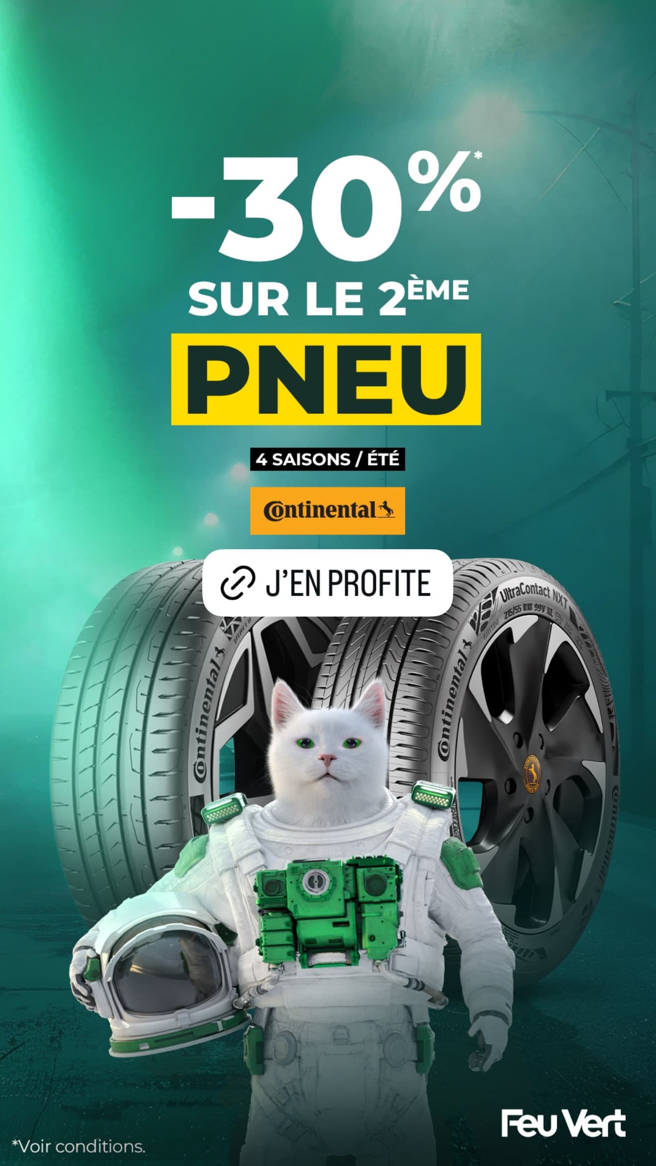 Promotion pneus Continental