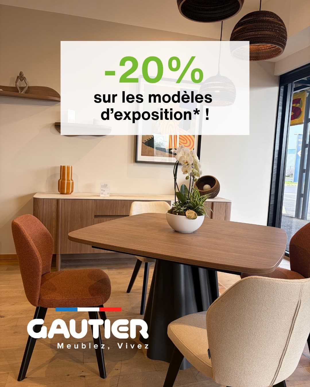-20% modèles d'exposition