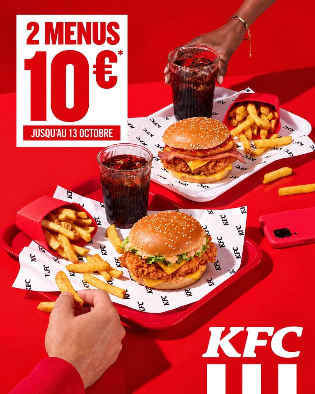 2 menus pour 10€