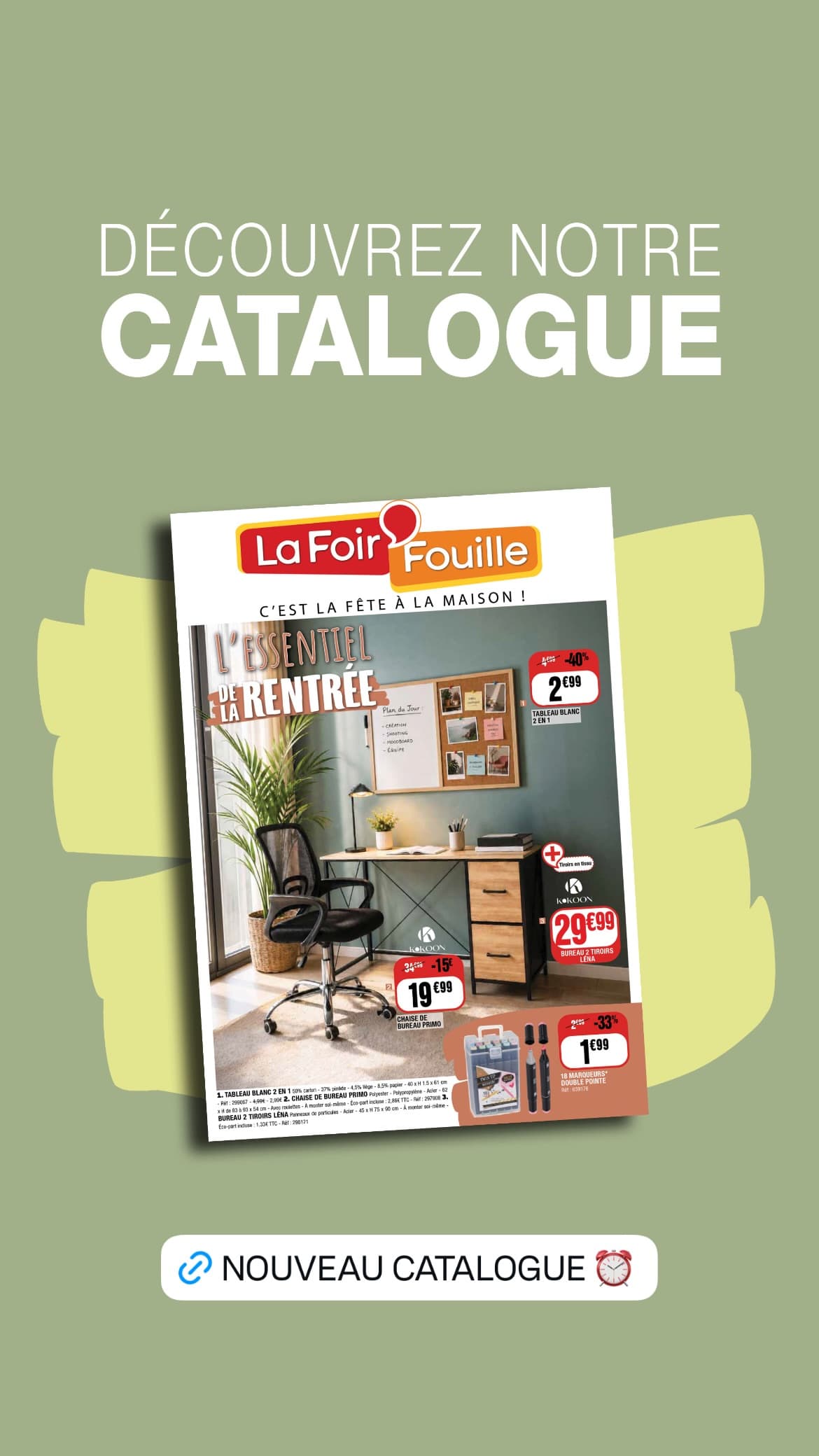 Catalogue spécial rentrée