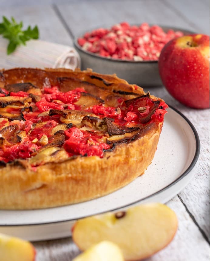 Clafoutis Pommes Pralines septembre