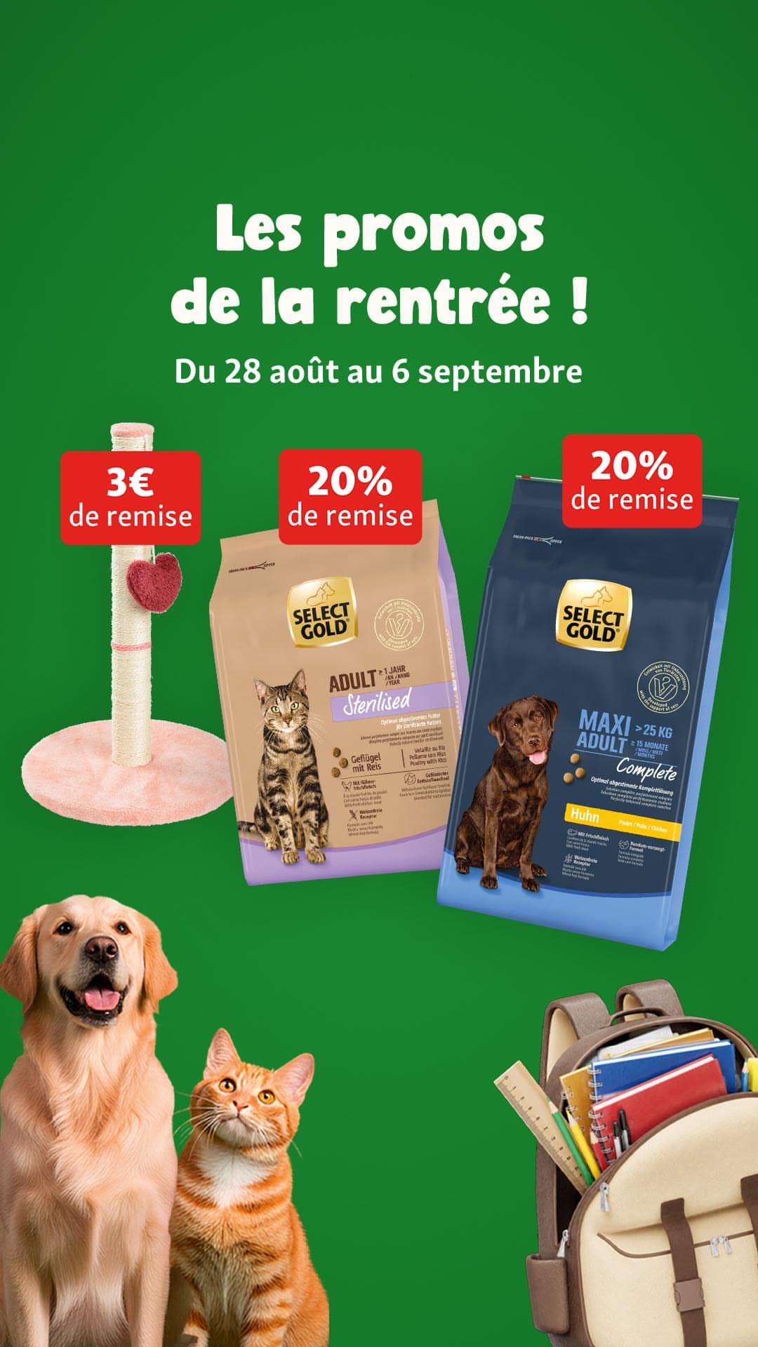 Promos de la rentrée