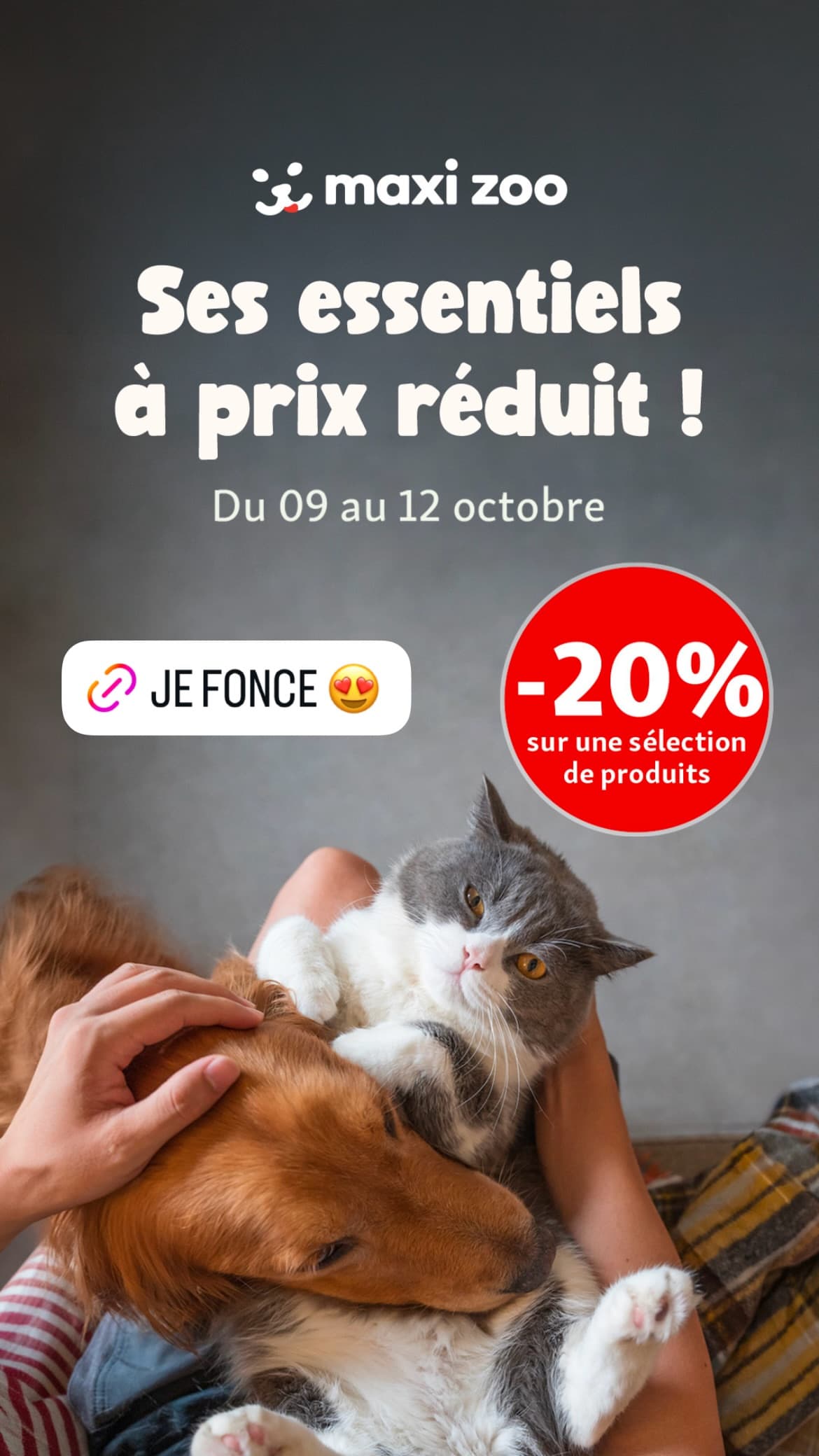 Promotion essentiels animaux
