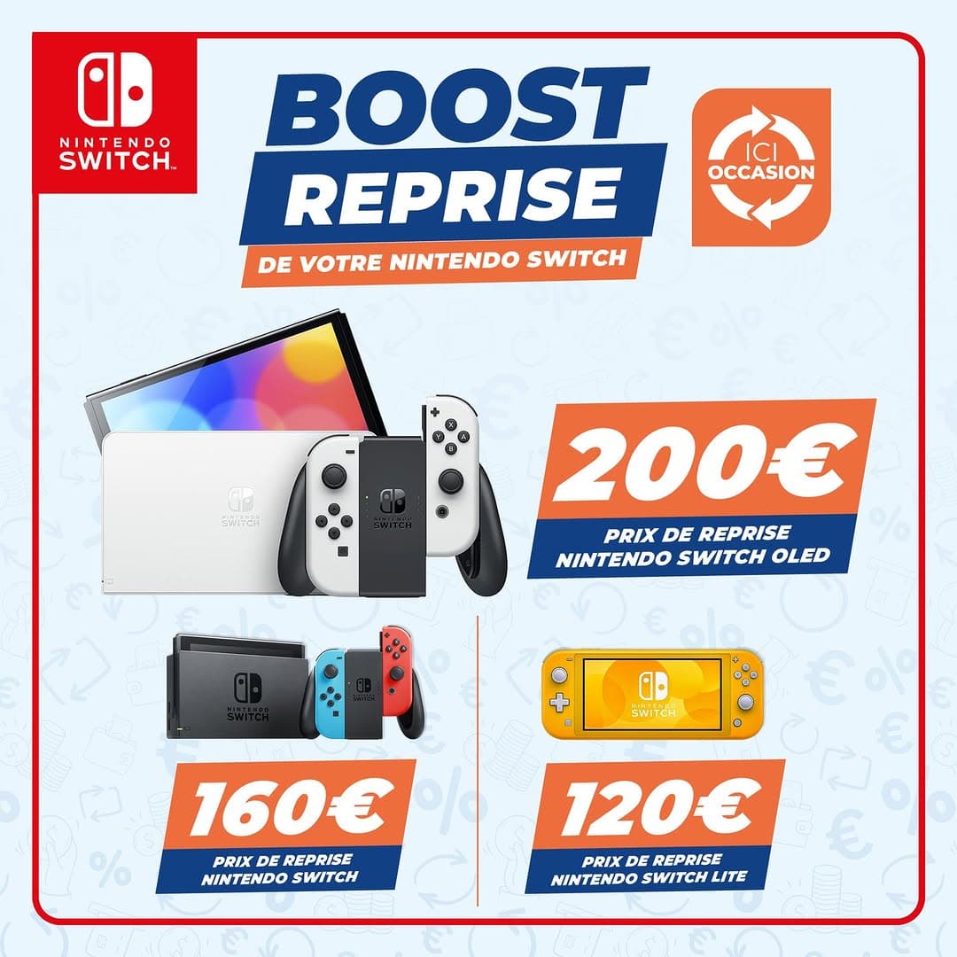 Reprises Switch boostées !