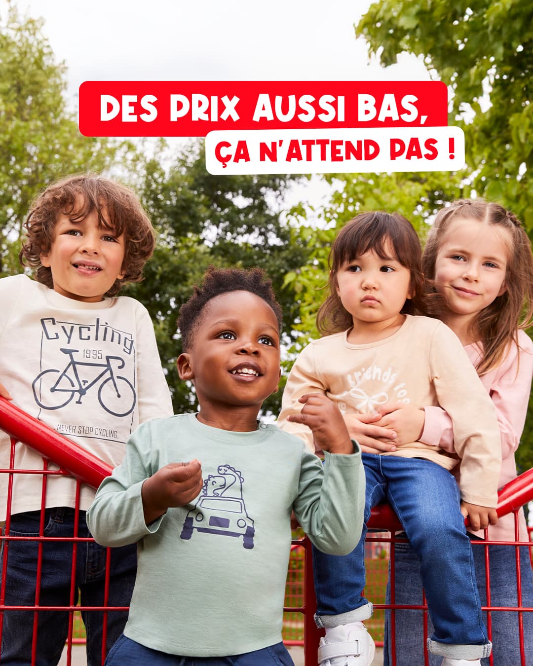 Tee-shirts à 1€99