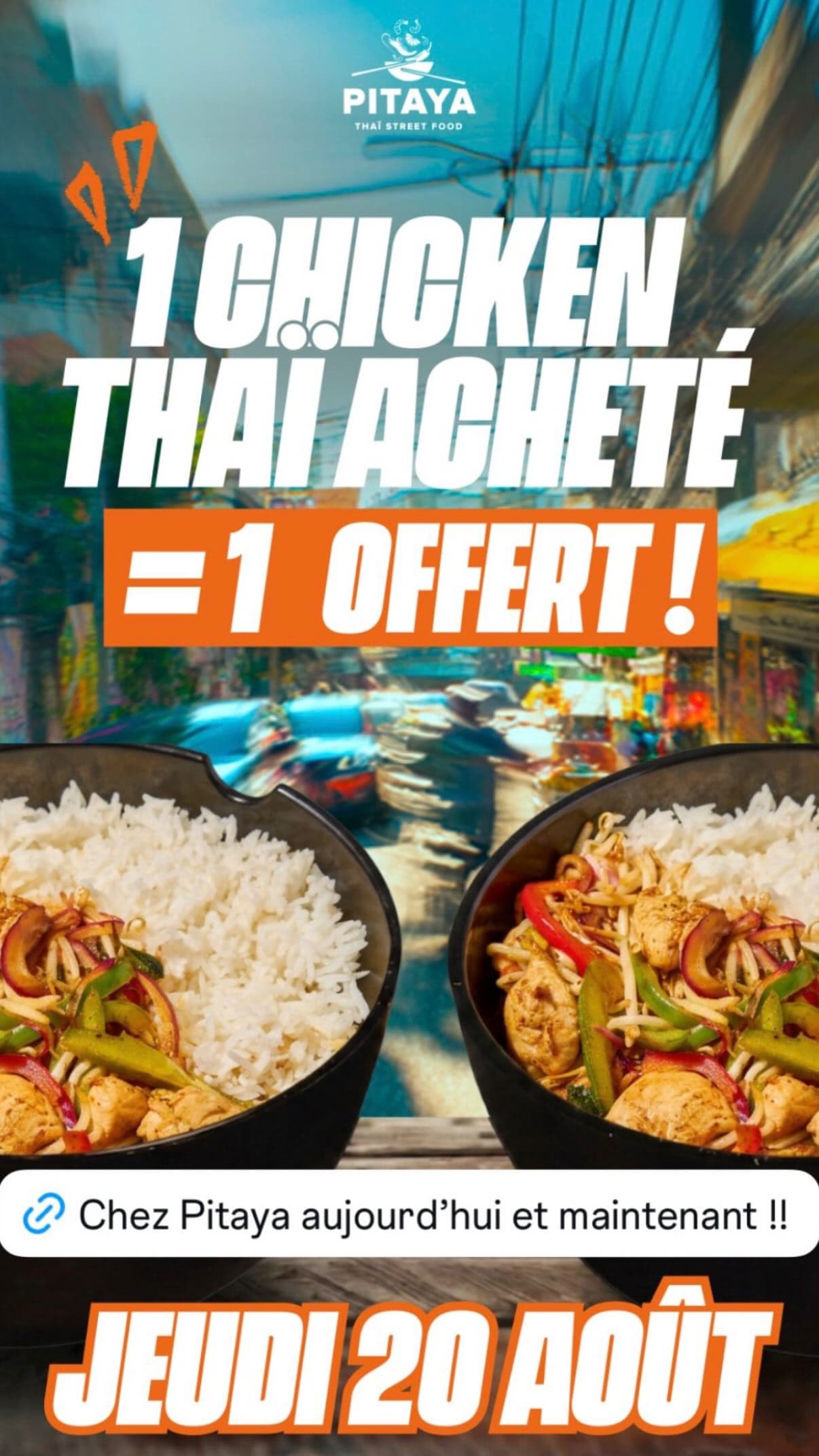 1 acheté = 1 offert
