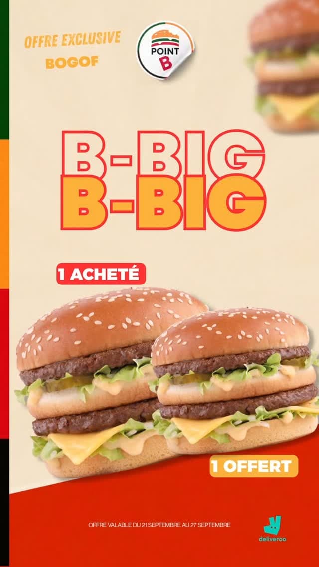 Offre BOGOF exclusive